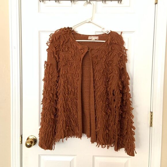 Sweaters - Band
of Gypsies Loopy Knitted Cardigan